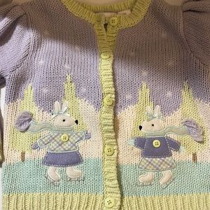 Second Step Infant Bunny Sweater Outfit